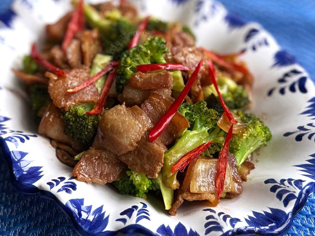 10-minute pork and broccoli stir fry
