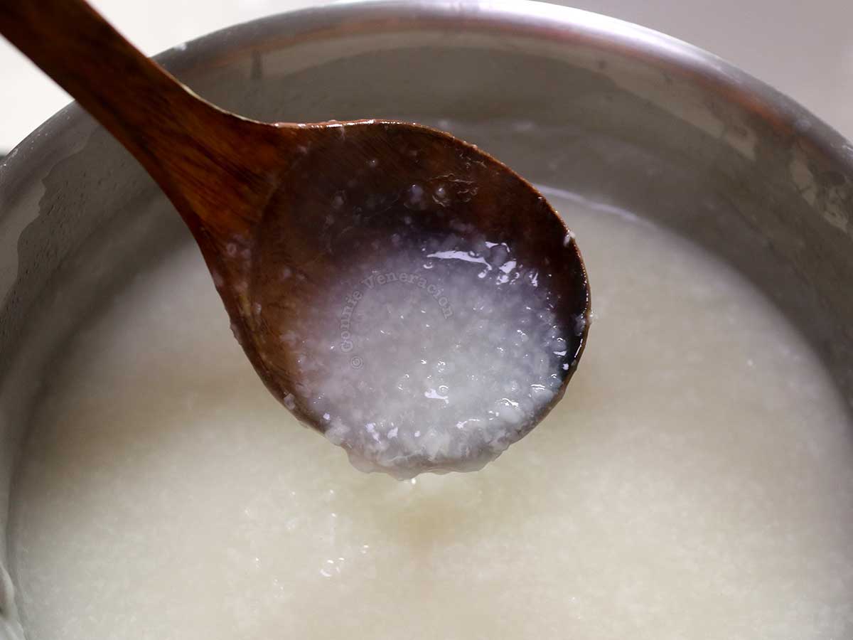 Congee (rice porridge)