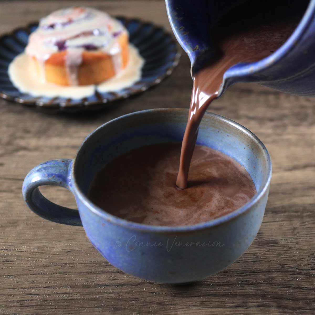 Hot chocolate drink