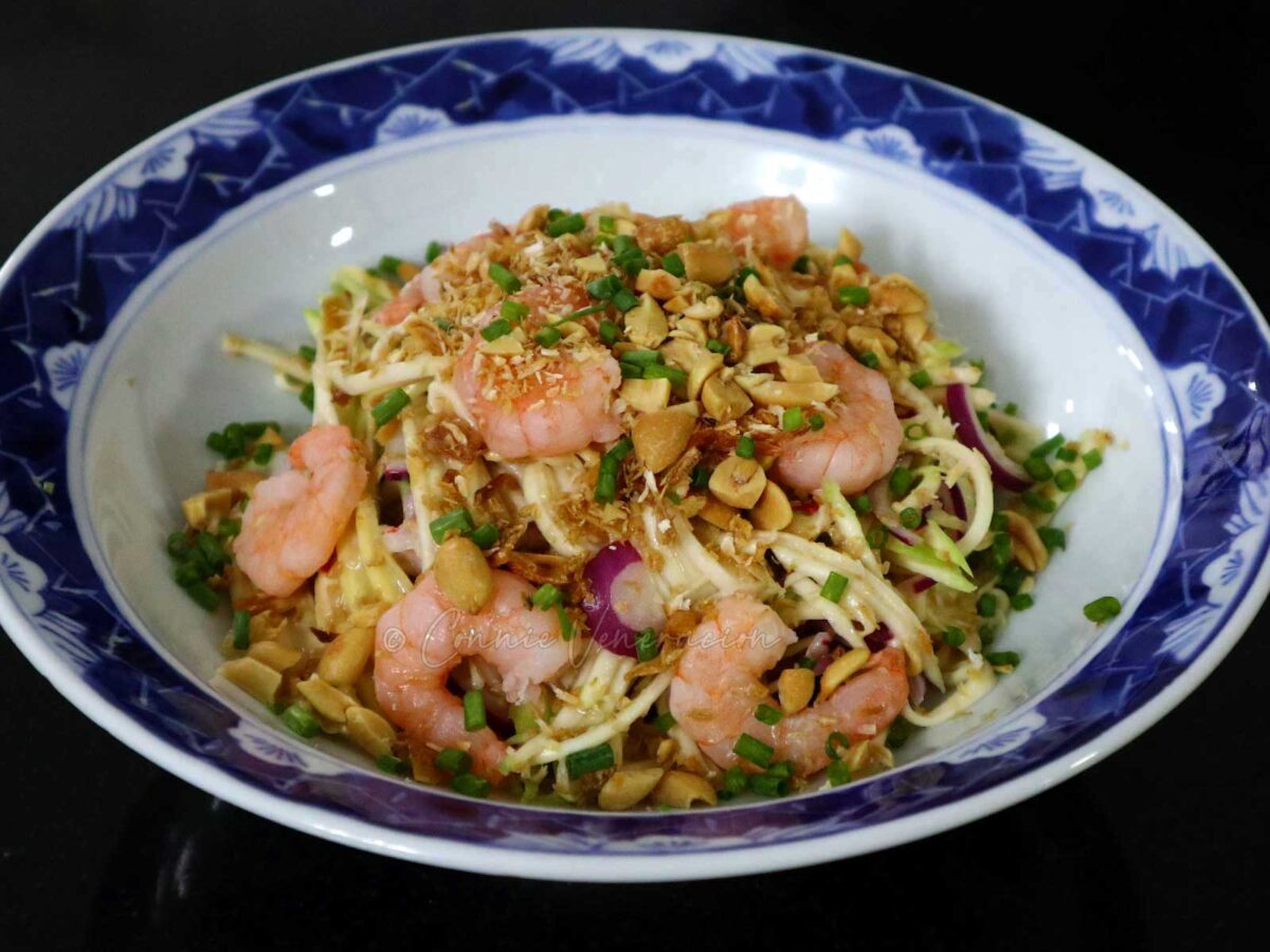 Thai green mango salad
