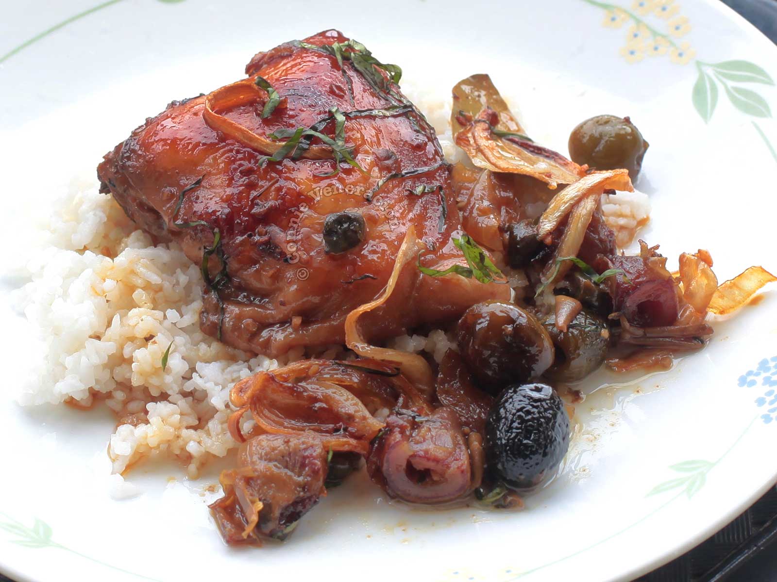 A la chicken Marbella