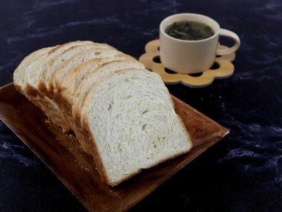 Home baked white bread