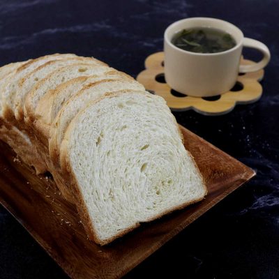 Home baked white bread