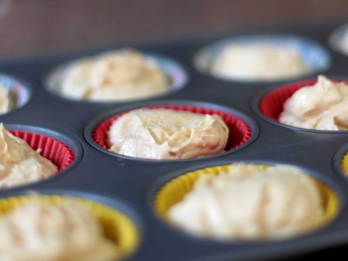 Unbaked cupcakes