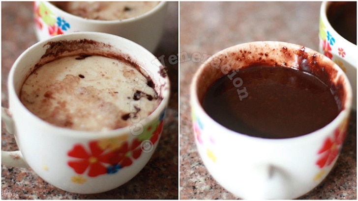 Batter for microwave chocolate mug cakes
