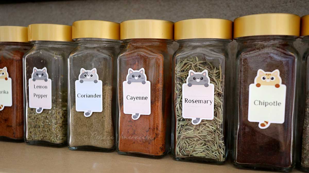 How to store dried herbs and spices