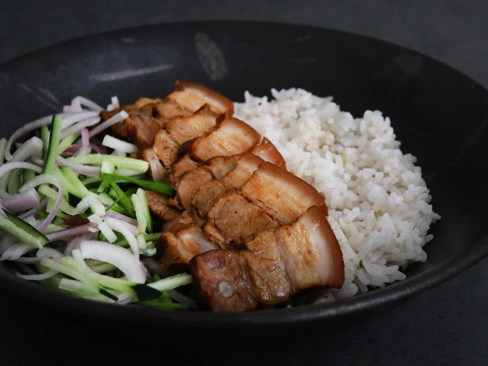 Three Soy Sauce Pork Belly