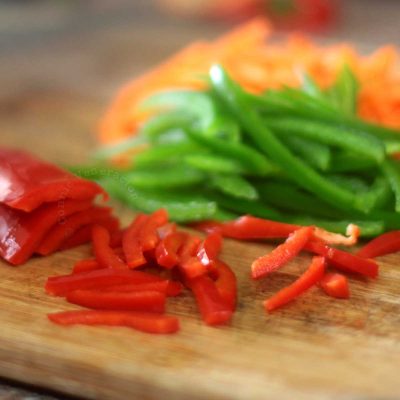 How to julienne vegetables