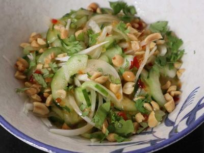 Thai-style cucumber salad