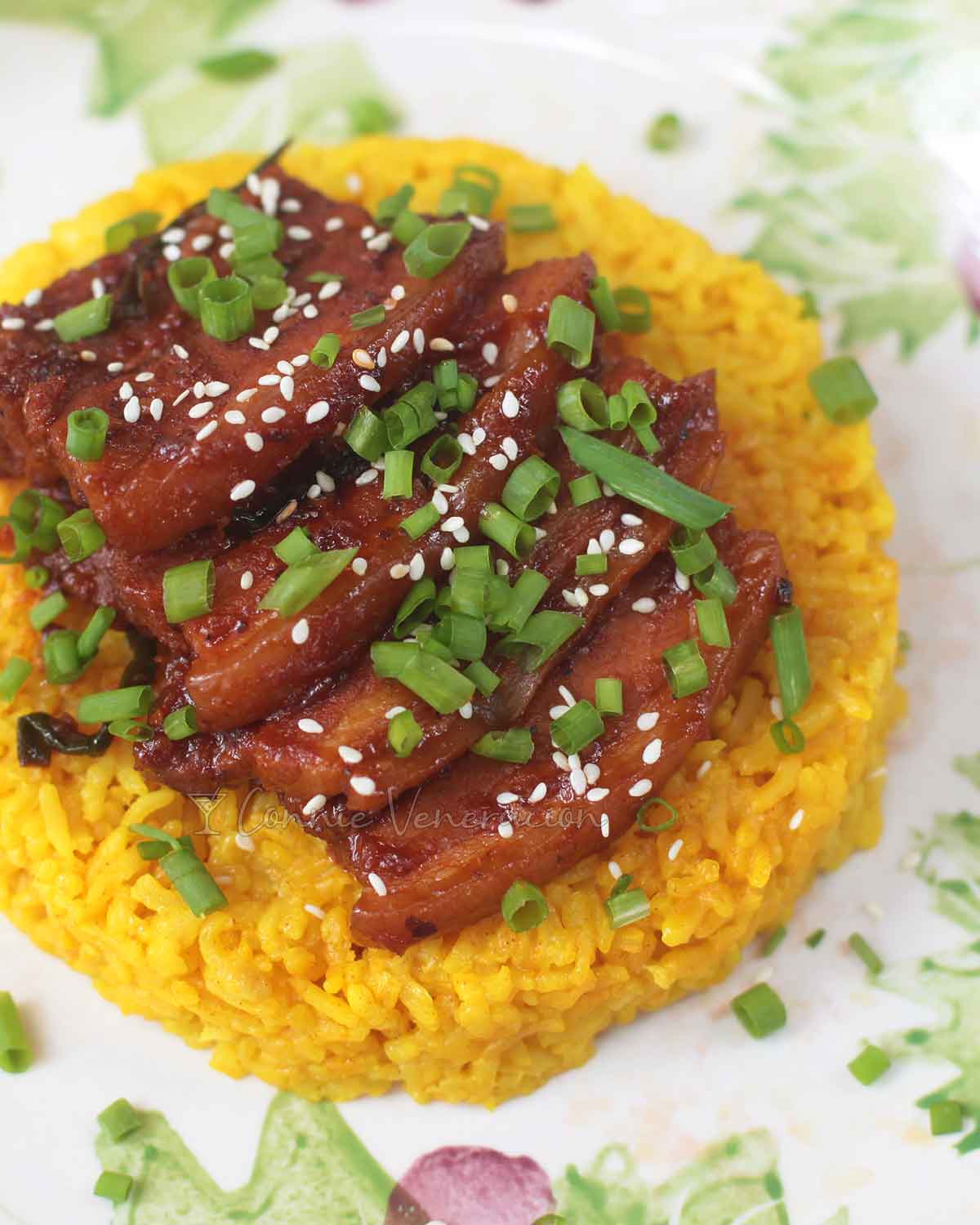 Korean-style Pan-grilled Spicy Pork Belly