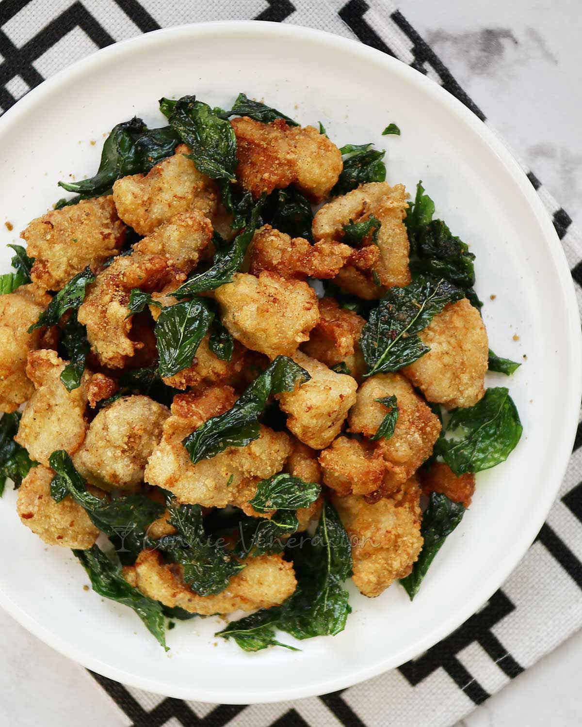 Home cooked Taiwanese popcorn chicken