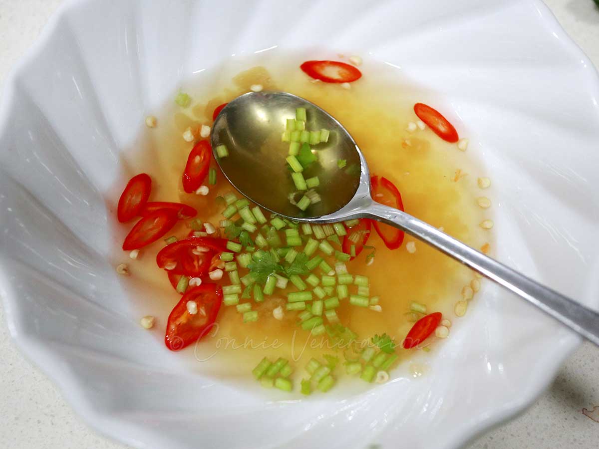 Thai mixed fish sauce