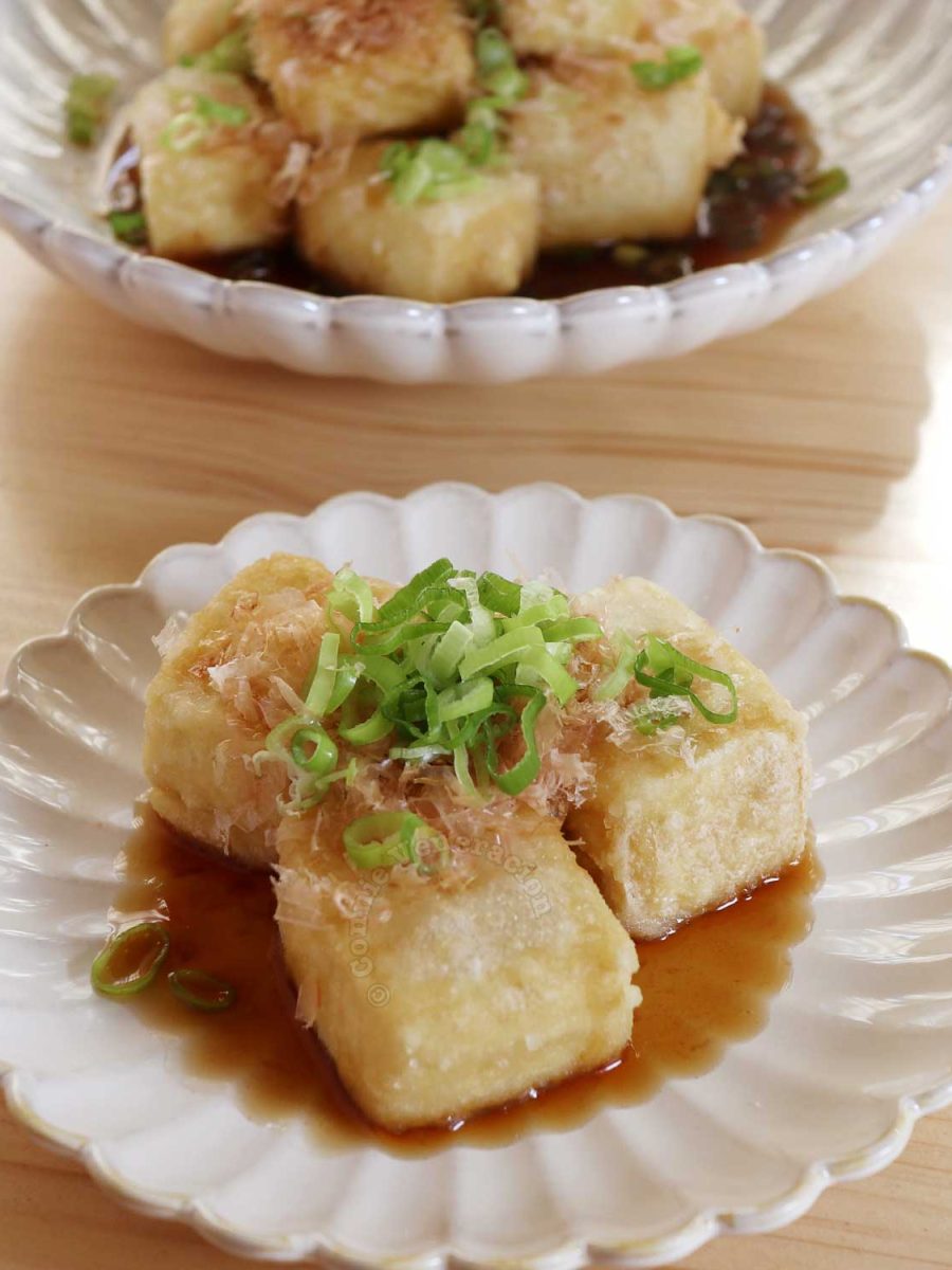 Agedashi tofu