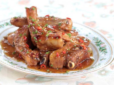 One-pot honey mustard baby back ribs