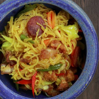 Singapore noodles (curry bee hoon)