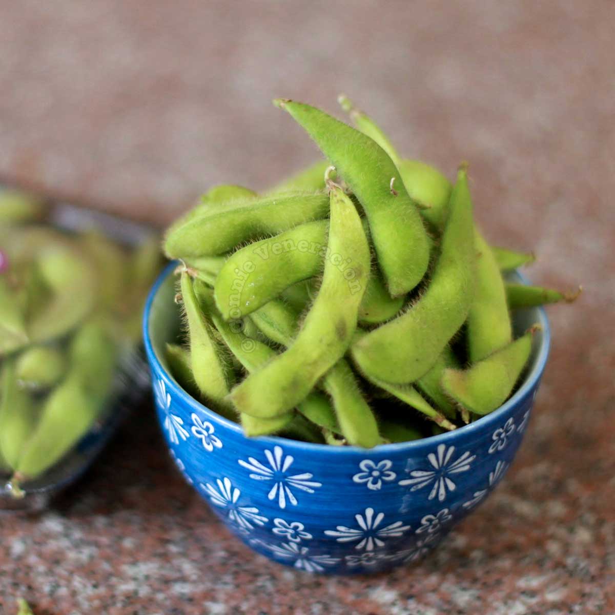 Edamame (fresh soy beans in pods)