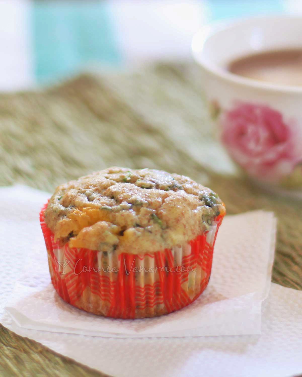 Spinach and cheese breakfast muffins