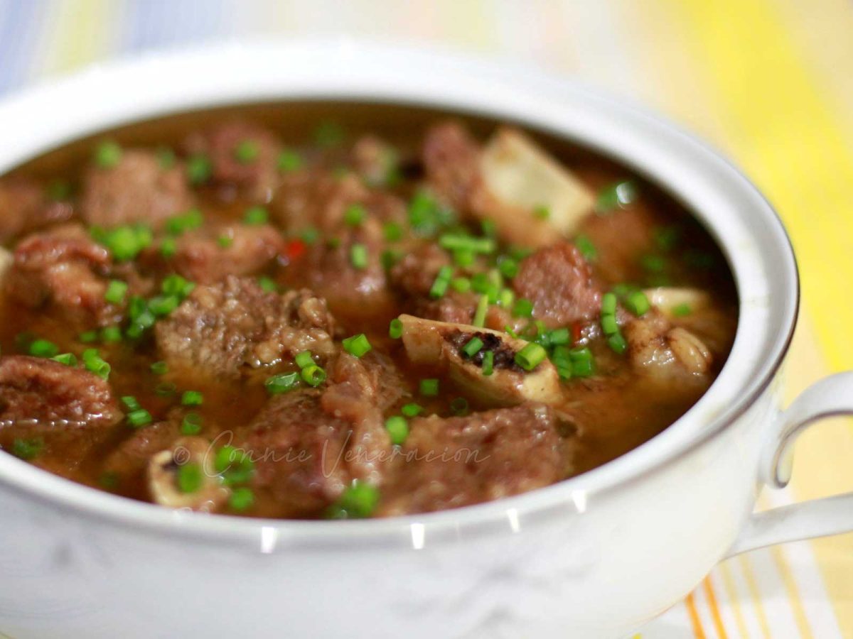 Chinese five-spice beef stew