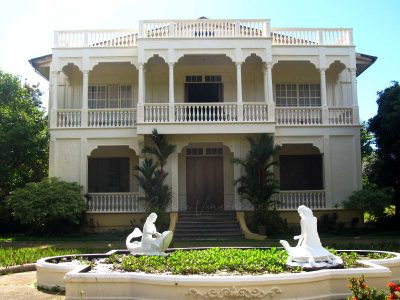 Gaston mansion where the party scene in Peque Gallaga's Oro, Plata, Mata was partly filmed