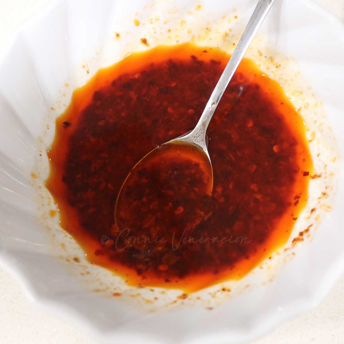 Homemade Sichuan chili oil sauce