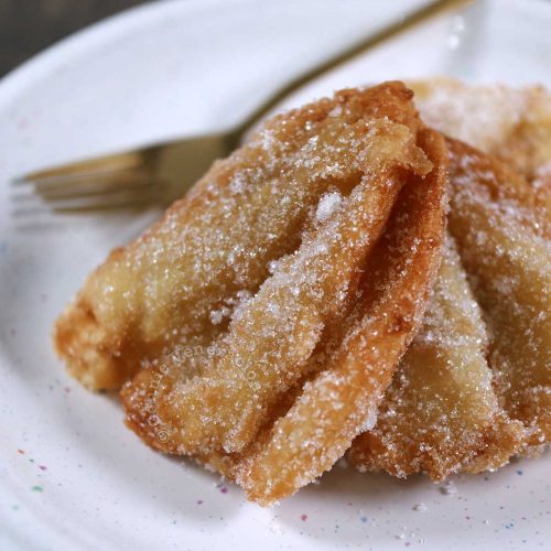 Filipino banana fritters (maruya)