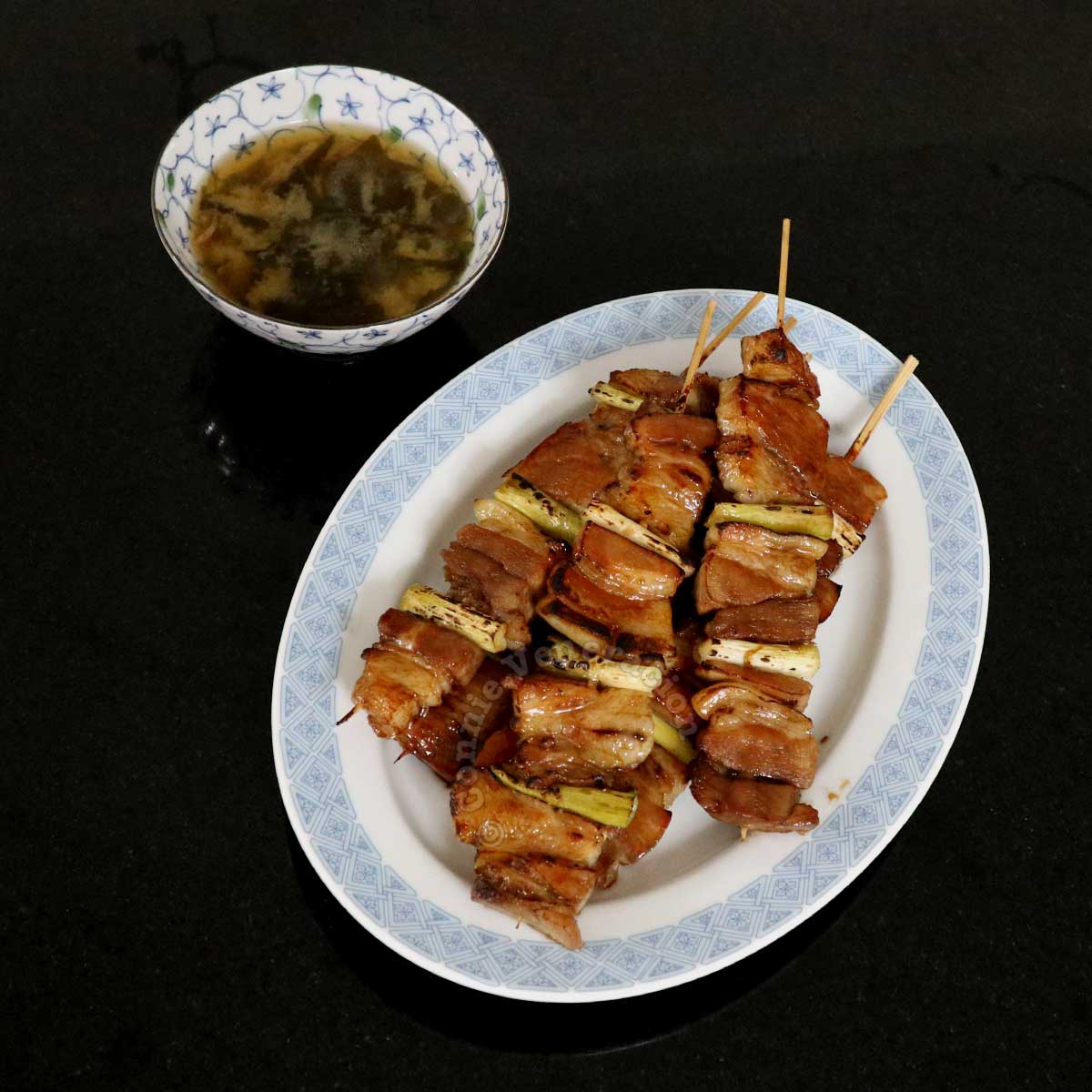 Yakiton: Japanese Grilled Skewered Pork