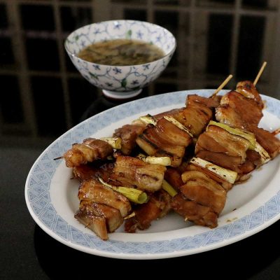 Yakiton: Japanese Grilled Skewered Pork