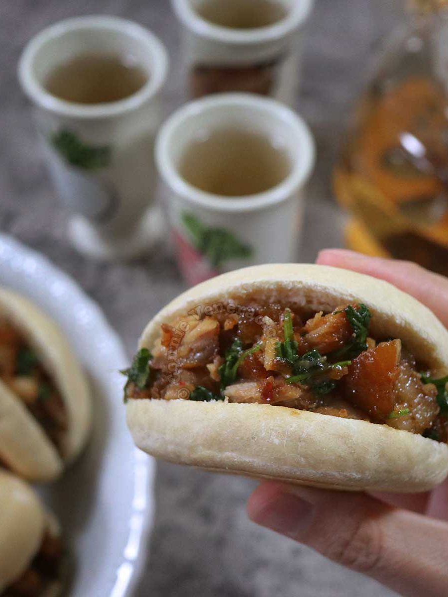 Chinese hamburger (rou jia mo)