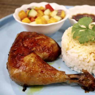 Home cooked chicken inasal