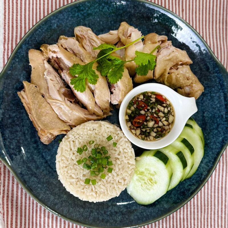 Lemongrass pandan chicken and rice