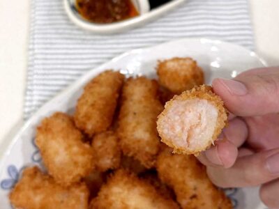 Shrimp nuggets a la McDonald's Japan
