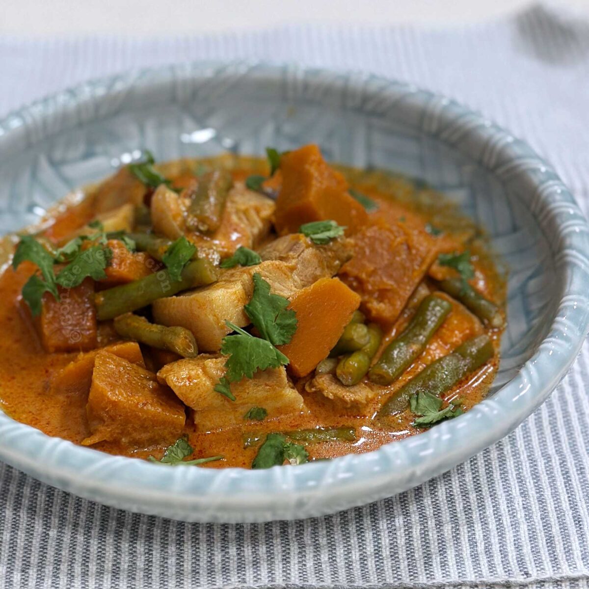 Phuketian heritage curry with pork and vegetables