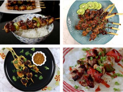 Chicken skewers