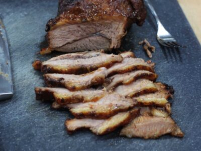 Sliced Slow Cooker Beef Brisket BBQ